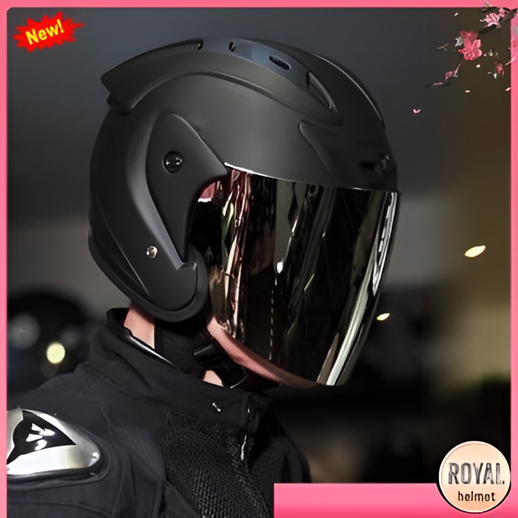 Nón bảo hiểm 3/4 Asia M115 và M168 kính tráng gương  đủ size L,Xl chính hãng BH 12 tháng