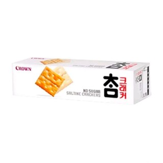 Bánh quy giòn mặn Crown Hàn Quốc hộp 56g