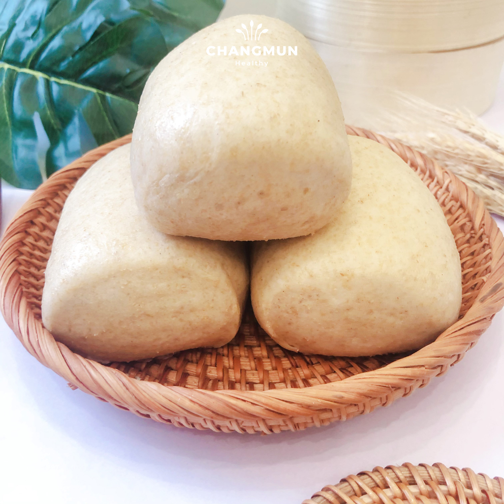 Bánh Bao Chay Nguyên Cám Gạo Lứt 𝐂𝐡𝐚𝐧𝐠𝐦𝐮𝐧 𝐇𝐞𝐚𝐥𝐭𝐡𝐲 dành cho ăn kiêng, giảm cân
