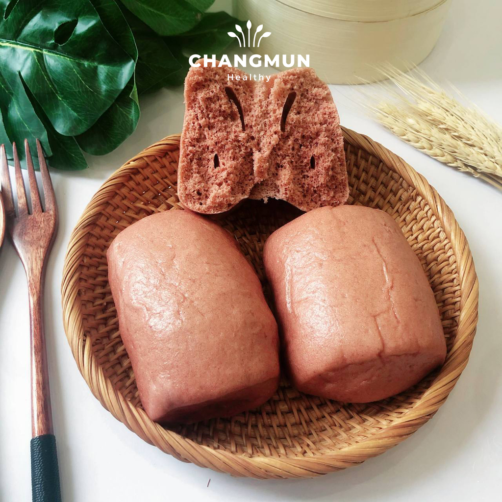 Bánh Bao Chay Nguyên Cám Gạo Lứt 𝐂𝐡𝐚𝐧𝐠𝐦𝐮𝐧 𝐇𝐞𝐚𝐥𝐭𝐡𝐲 dành cho ăn kiêng, giảm cân