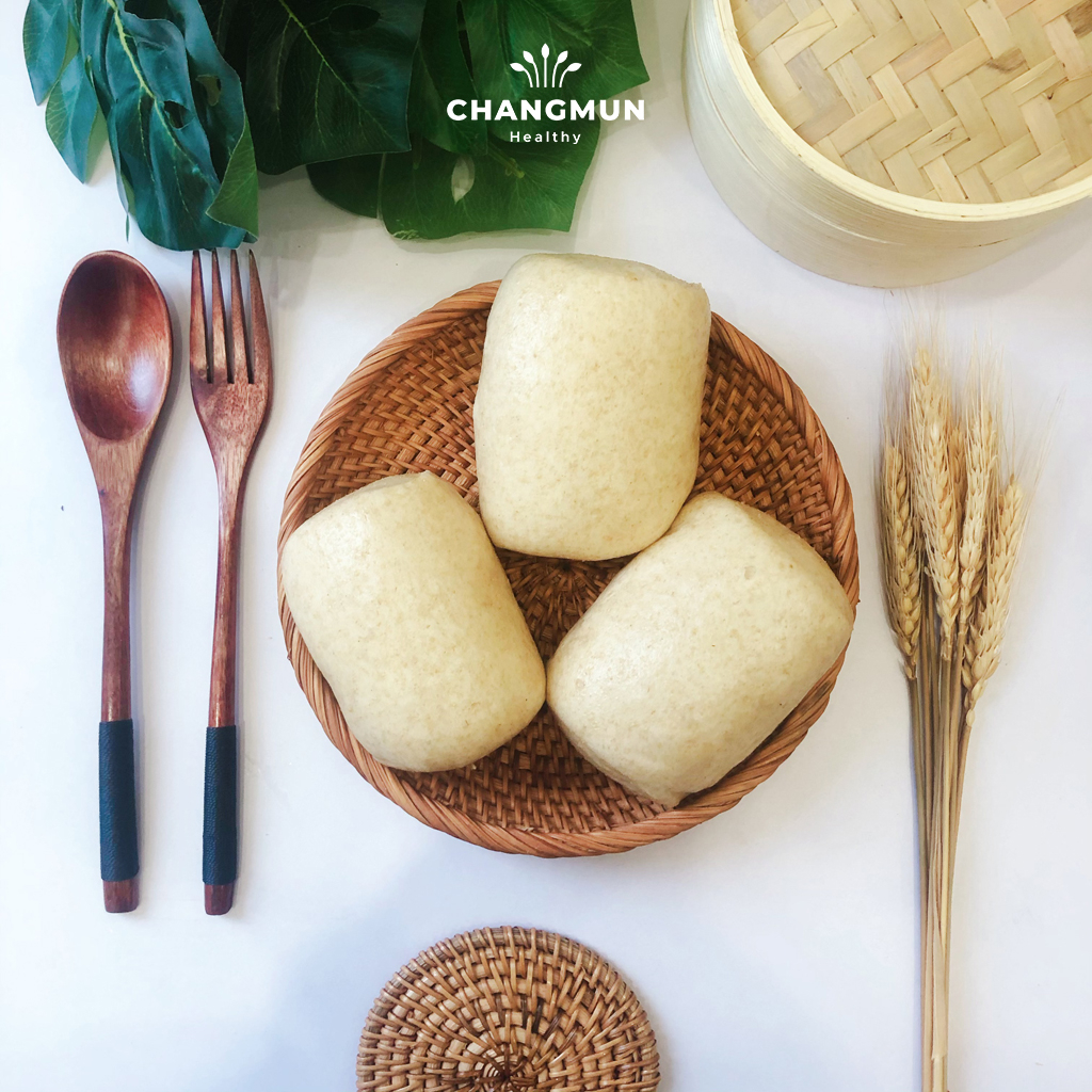 Bánh Bao Chay Nguyên Cám Gạo Lứt 𝐂𝐡𝐚𝐧𝐠𝐦𝐮𝐧 𝐇𝐞𝐚𝐥𝐭𝐡𝐲 dành cho ăn kiêng, giảm cân