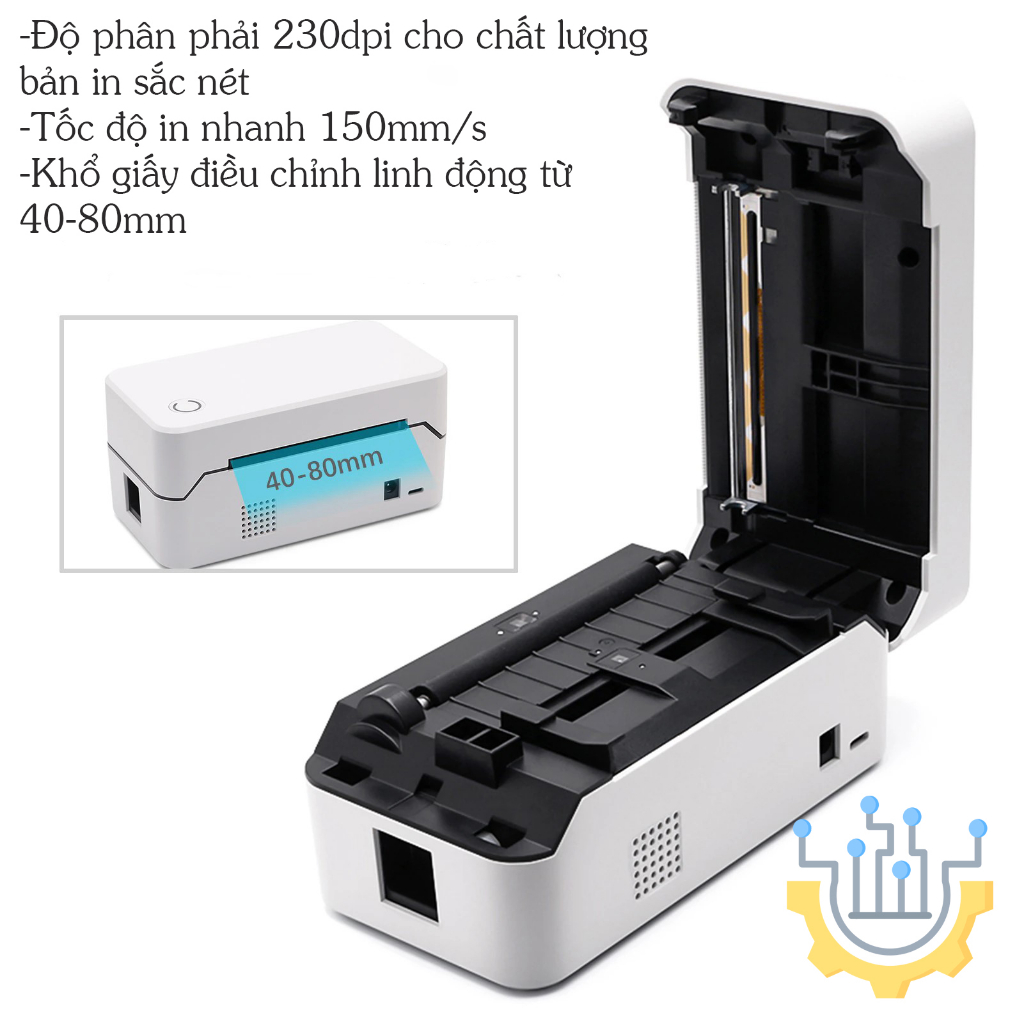 Máy in nhiệt có bluetooth