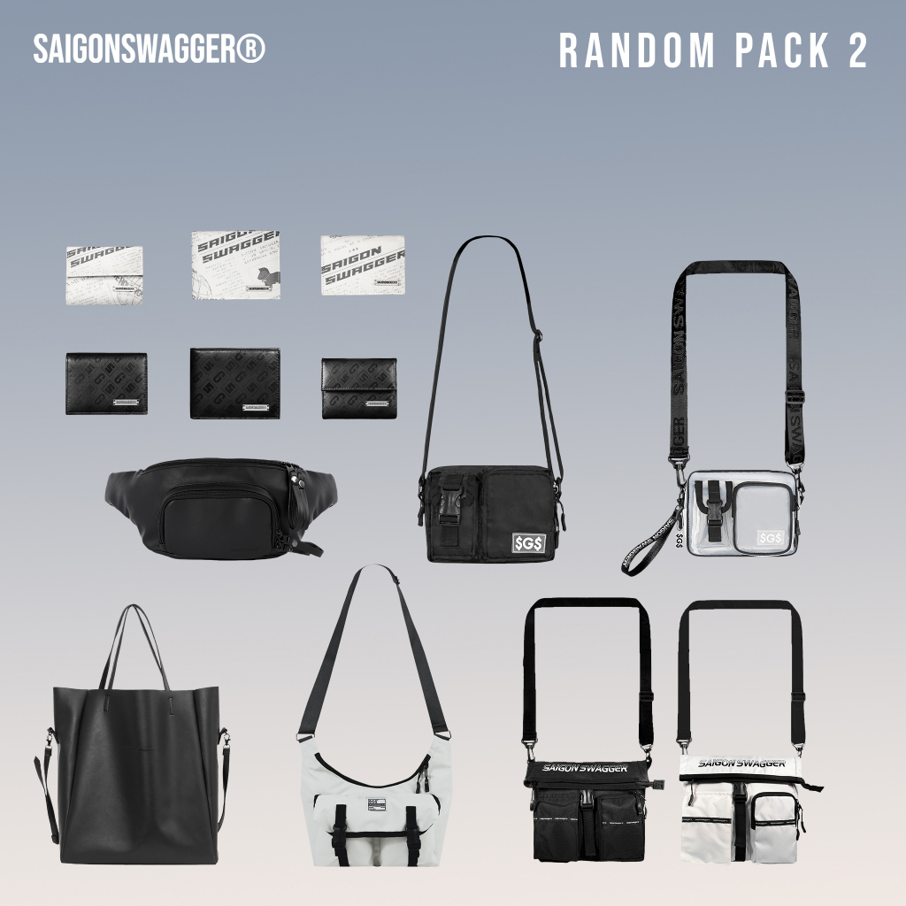 Túi Random Pack 2 Túi chéo SAIGON SWAGGER