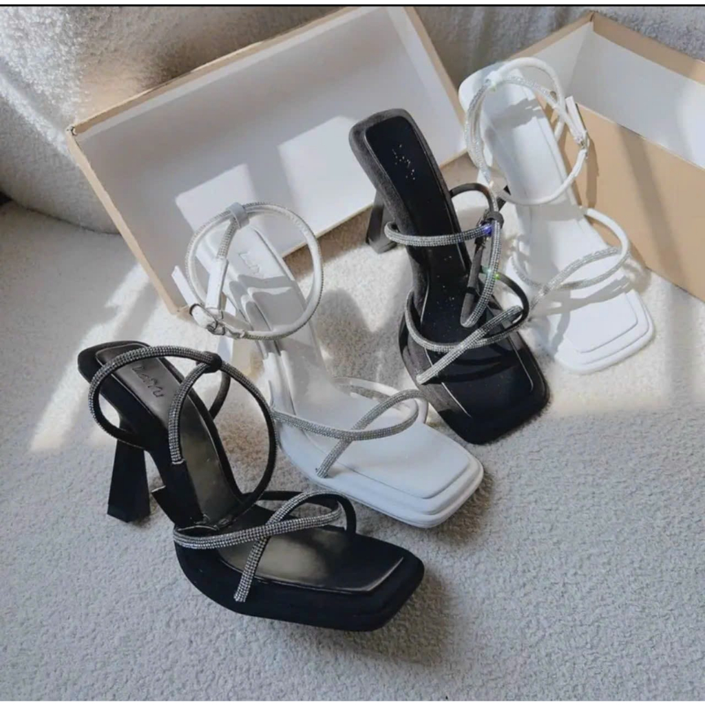 Giày Cao Gót Bảng Dây Xoàn