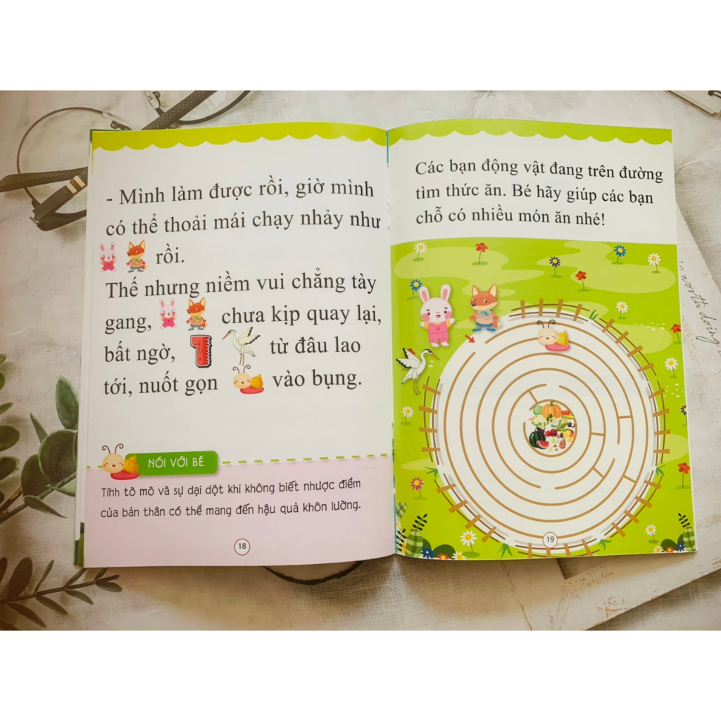 Sách - Truyện Tranh Chữ To Tư Duy Cho Bé Tập Đọc - Tập 4