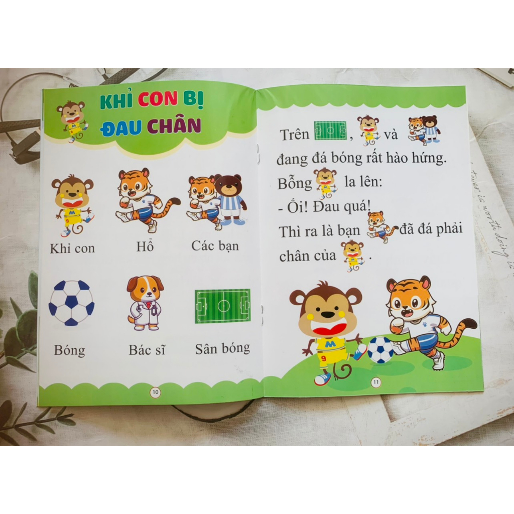 Sách - Truyện Chữ To Tư Duy Cho Bé Tập Đọc - Tập 3