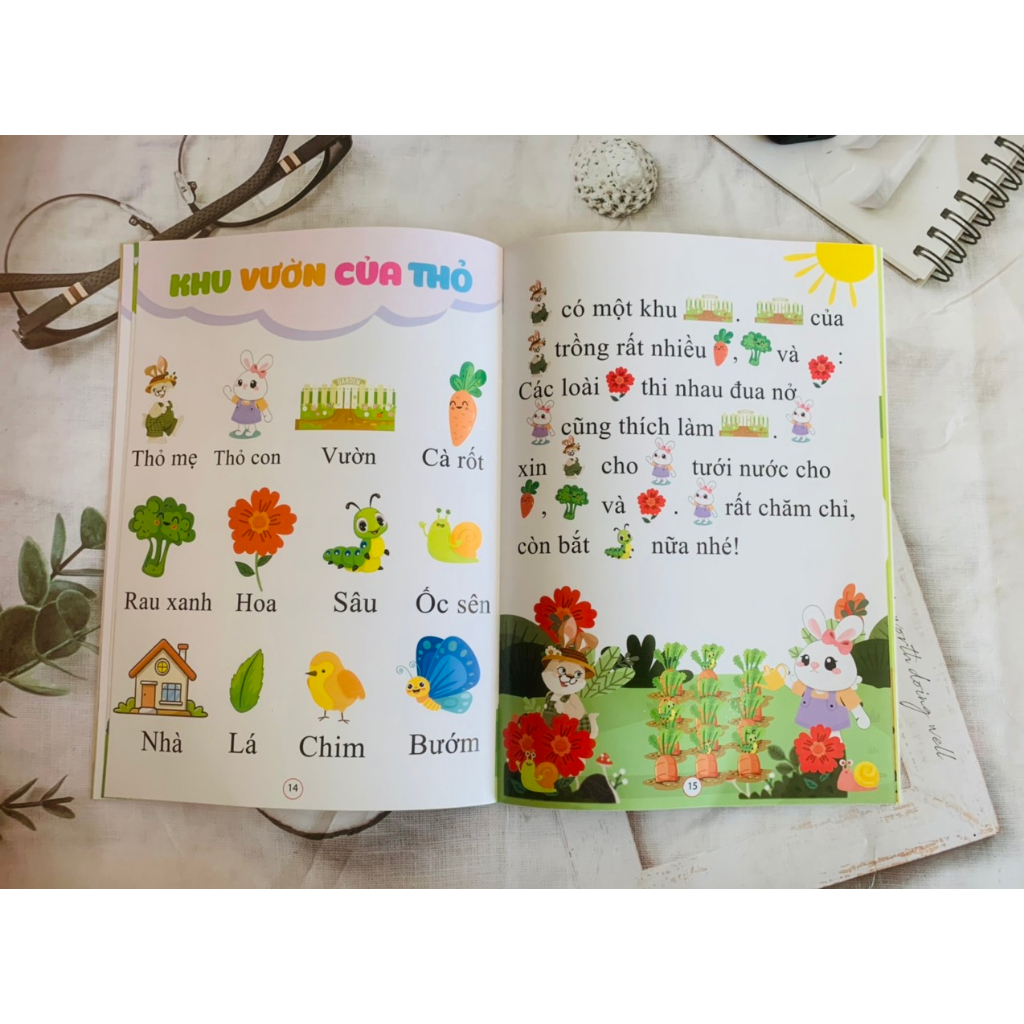 Sách - Truyện Tranh Chữ To Tư Duy Cho Bé Tập Đọc - Tập 2