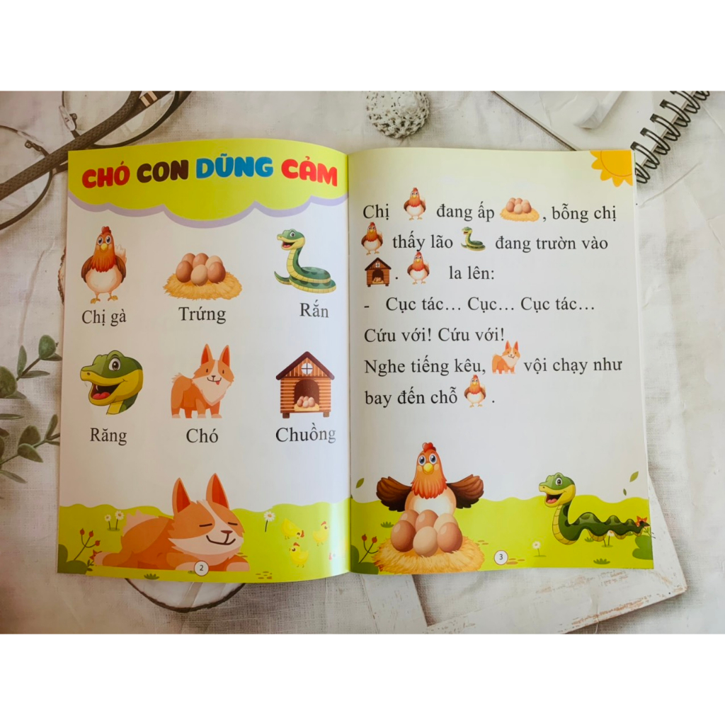 Sách - Truyện Tranh Chữ To Tư Duy Cho Bé Tập Đọc - Tập 2