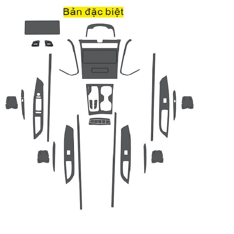 TUCSON 2022 - Film PPF chống xước nội thất ô tô Tucson 2022