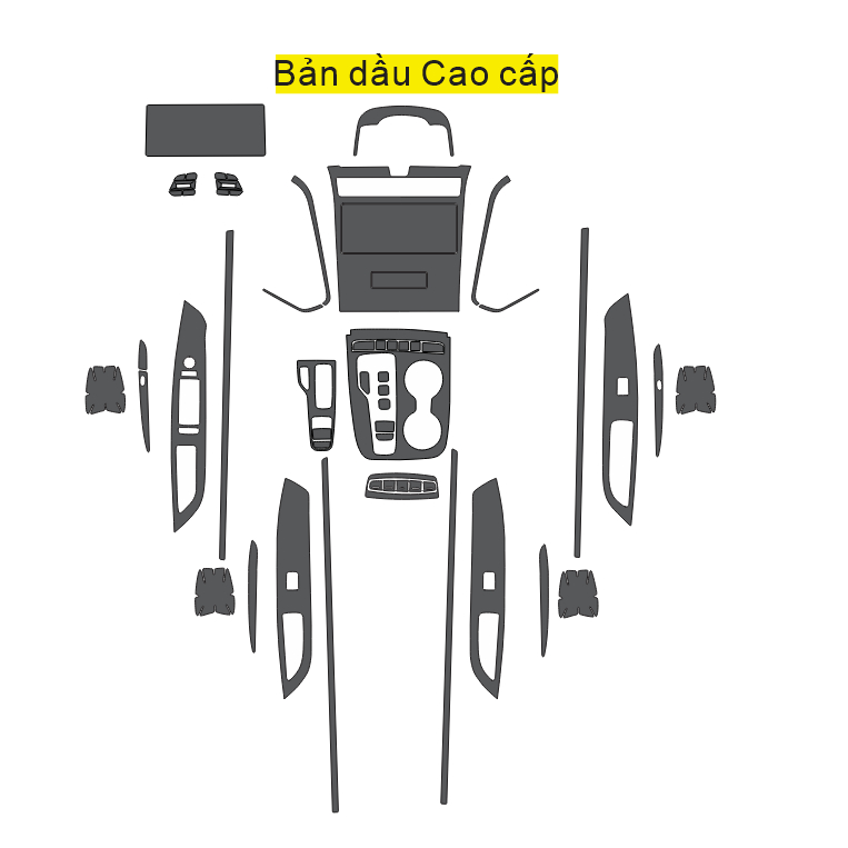 TUCSON 2022 - Film PPF chống xước nội thất ô tô Tucson 2022