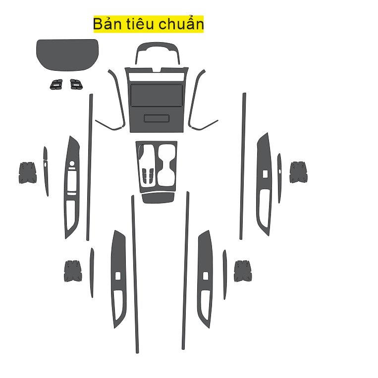 TUCSON 2022 - Film PPF chống xước nội thất ô tô Tucson 2022
