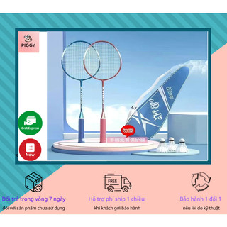 [ TẶNG 3 QUẢ CẦU ] Bộ 2 chiếc vợt cầu lông ZhiBo chất lượng cao, túi đựng, Bộ vợt cầu lông ZhiBo - Piggyy