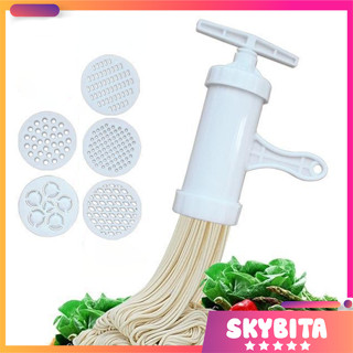 Bộ dụng cụ làm bún tươi, mỳ ống, nhồi xúc xích bằng nhựa cho gia đình