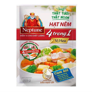Hạt nêm neptune 4 trong 1 vị heo 850g