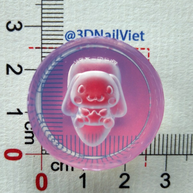 Cosplay III - Thỏ ft Cinnamoroll - Khuôn silicone làm charm trang trí móng