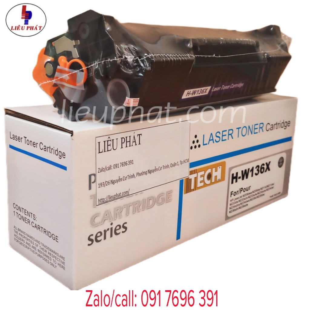Mực máy in HP laser MFP M232-M237, M233dw, M233sdw, M234dw, M236d, M236dw, M236sdn, M236sdw, M211d, M211dw. 136A, 136X