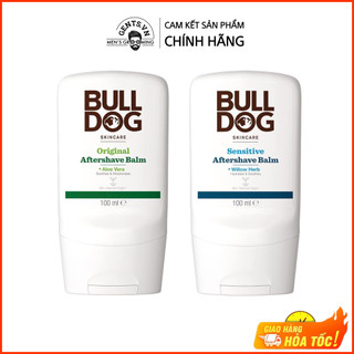  Kem dưỡng da sau cạo râu Bulldog Sincare Sensitive Original Aftershave Balm 100ml làm dịu và giữ ẩm cho làn da 