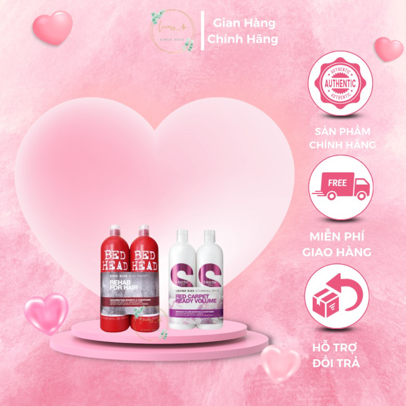 Dầu gội xả cao cấp Tigi S - Factor (Tigi Trắng) ( Tigi Đỏ) 750ml