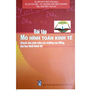 Sách - bài tập mô hình toán kinh tế