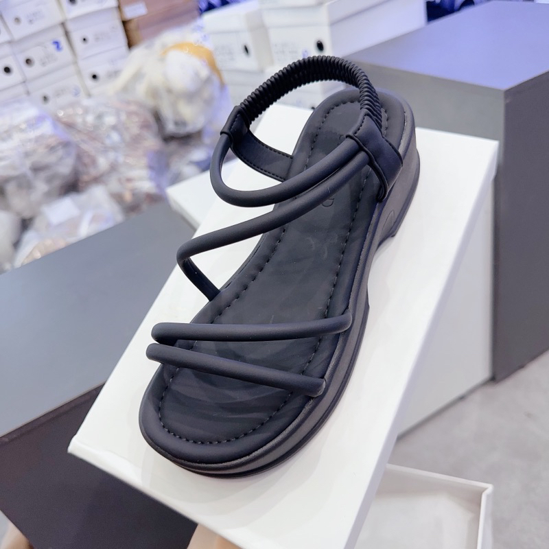 Sandal dây chéo hàng qc fullbox dây chun sau