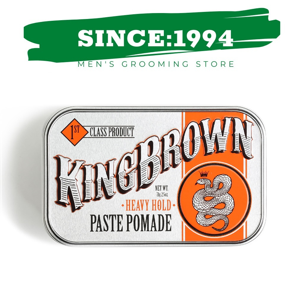 Sáp vuốt tóc King Brown Paste Pomade 71g