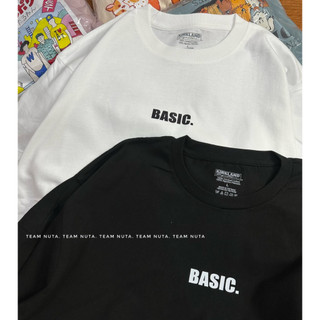 Áo thun unisex trắng,đen basic đủ size kèm ảnh thật
