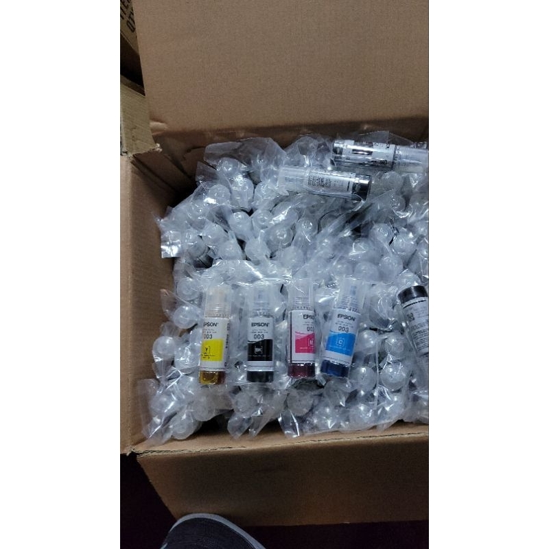 Bộ mực 4 màu 003 dùng cho máy in epson L1110/L1210/L3110/L3150/L4150