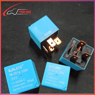 Rơ le 5 chân 12v 24v 100a uus