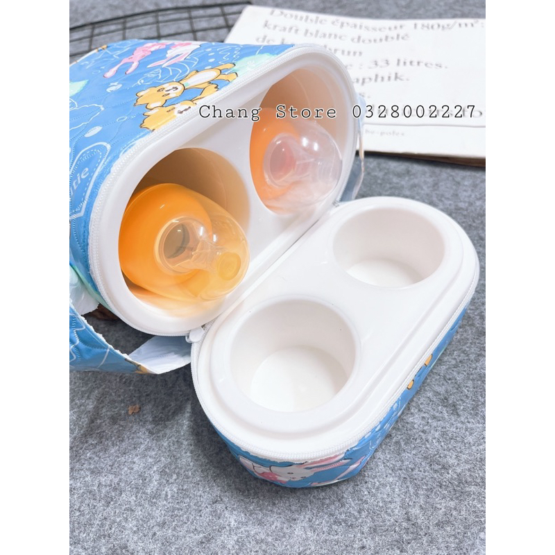 Bình Ủ Sữa Giữ Ấm Sữa Đơn /Đôi An Toàn Cho Bé