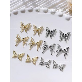 Charm bươm nail cao cấp,charm bươm móng tay