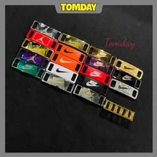 [Tomday] Phụ Kiện Giày , Khoá Dây Giày , Lacetags Kim Loại Không Han Gỉ