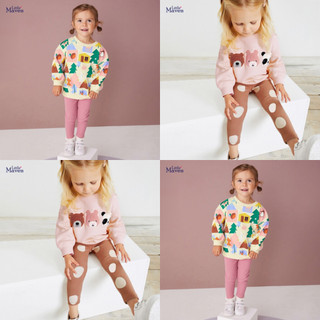 Bst bộ thu đông hoạ tiết động vật Little maven thời trang trẻ em từ 2-7 tuổi