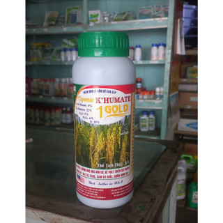 Phân bón lá hữu cơ cao cấp Tipomic k' Humate Gold 1 lít