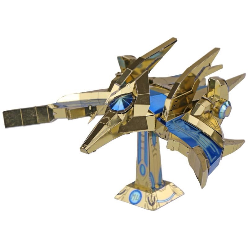 Mô Hình Kim Loại Lắp Ráp 3D MU Starcraft Phoenix Fighter [chưa ráp]