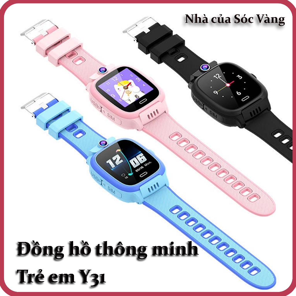 Đồng Hồ Thông Minh Cho Trẻ Em Y31 Với Nhiều Tính Năng Giúp Quản Lý Bé Dễ Dàng Tiện Lợi