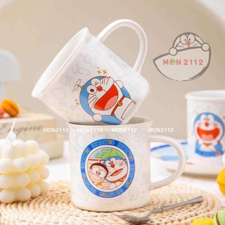 Bộ chén dĩa cốc sứ Doraemon Doremon