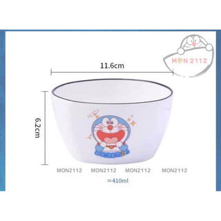 Bộ chén dĩa cốc sứ Doraemon Doremon