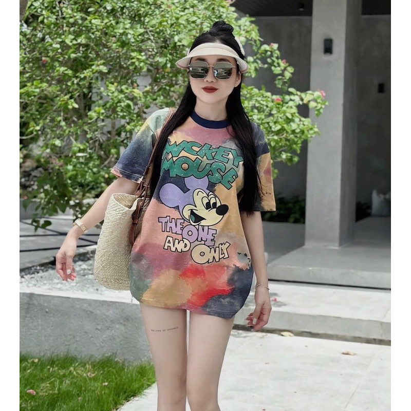 Áo thun nữ Quảng Châu loại 1 In hình siêu cấp #Zimi04
