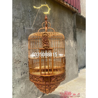 Lồng Chim Hoạ Mi, Lồng Chim Hoạ mi size 36 hàng trúc già đục 2D full lồng siêu nét