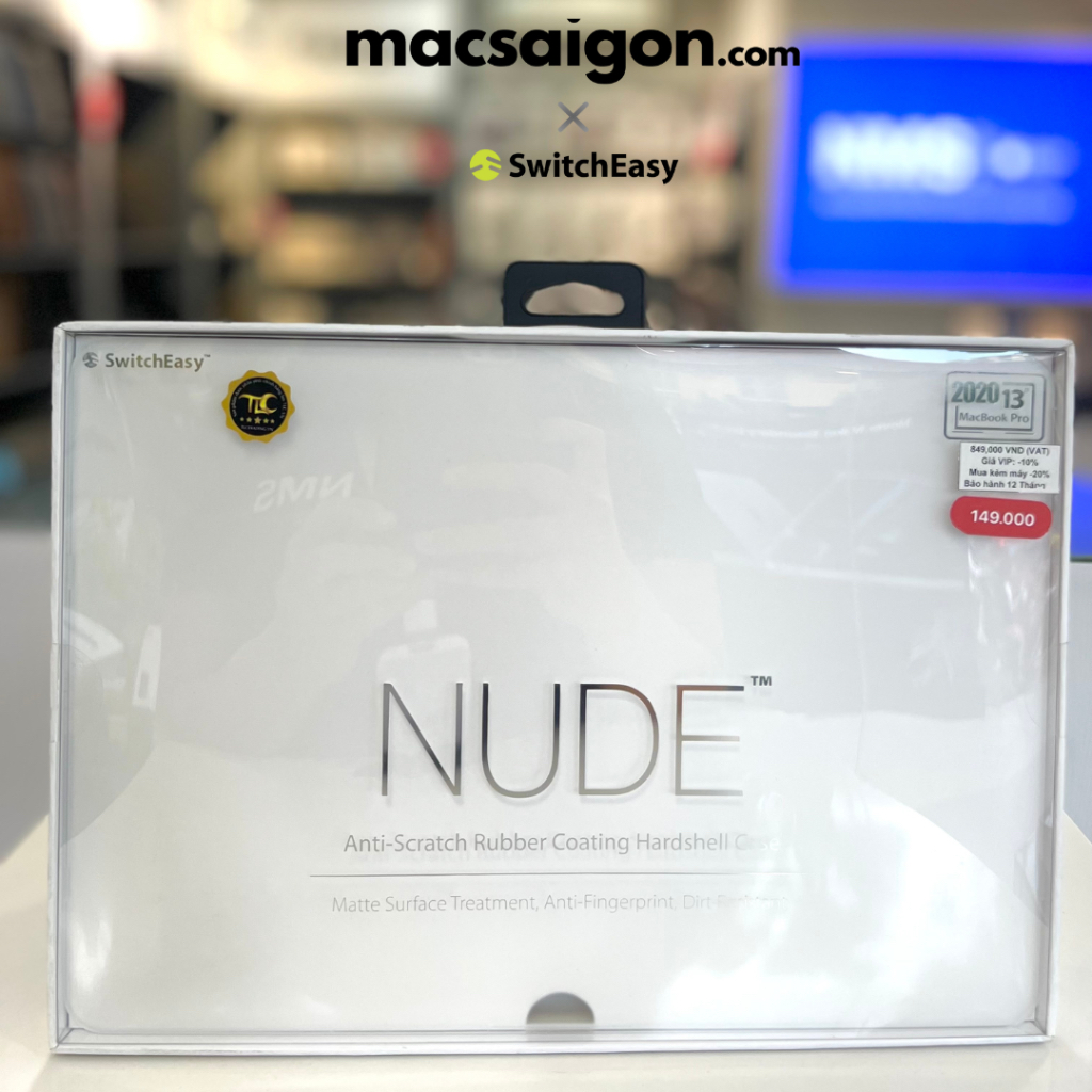 Ốp bảo vệ SwitchEasy dành cho Macbook Pro 13 inch 2020
