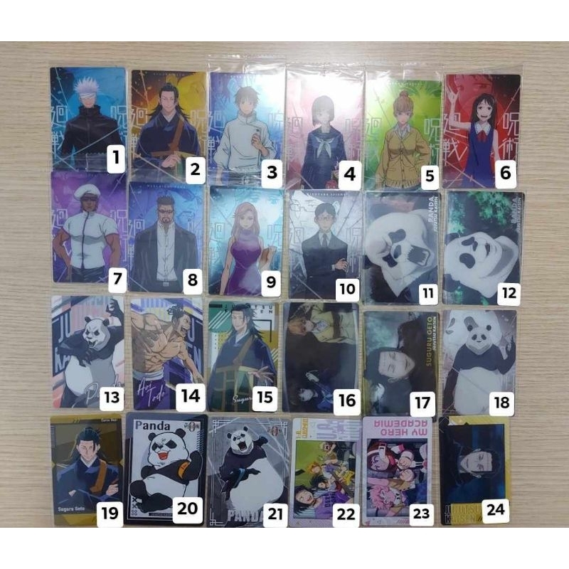 card jjk random sẵn