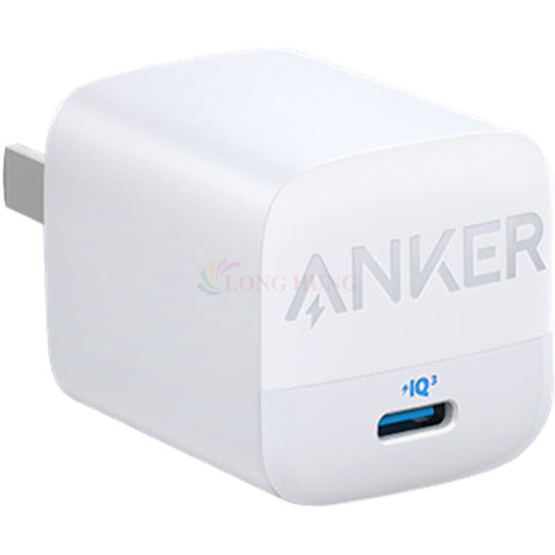 Cốc sạc Anker 313 Gen II Series 3 1Type-C 30W PIQ 3.0/PD/PPS A2639 - Hàng chính hãng