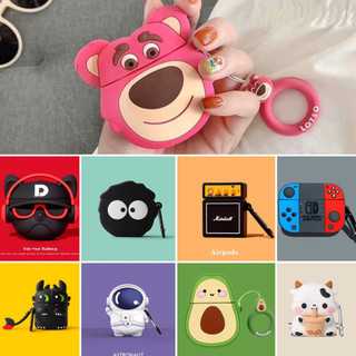 Case vỏ ốp airpod airpods 1 2 3 pro bao đựng tai nghe không dây bluetooth airpods  airpod 1 2 3 pro [ Hàng Dày Tặng Móc]
