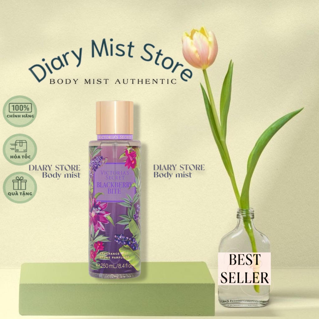 𝐃𝐢𝐚𝐫𝐲𝐦𝐢𝐬𝐭.𝐬𝐭𝐨𝐫𝐞 Xịt thơm Body Mist Victoria's Secret - Blackberry Bite