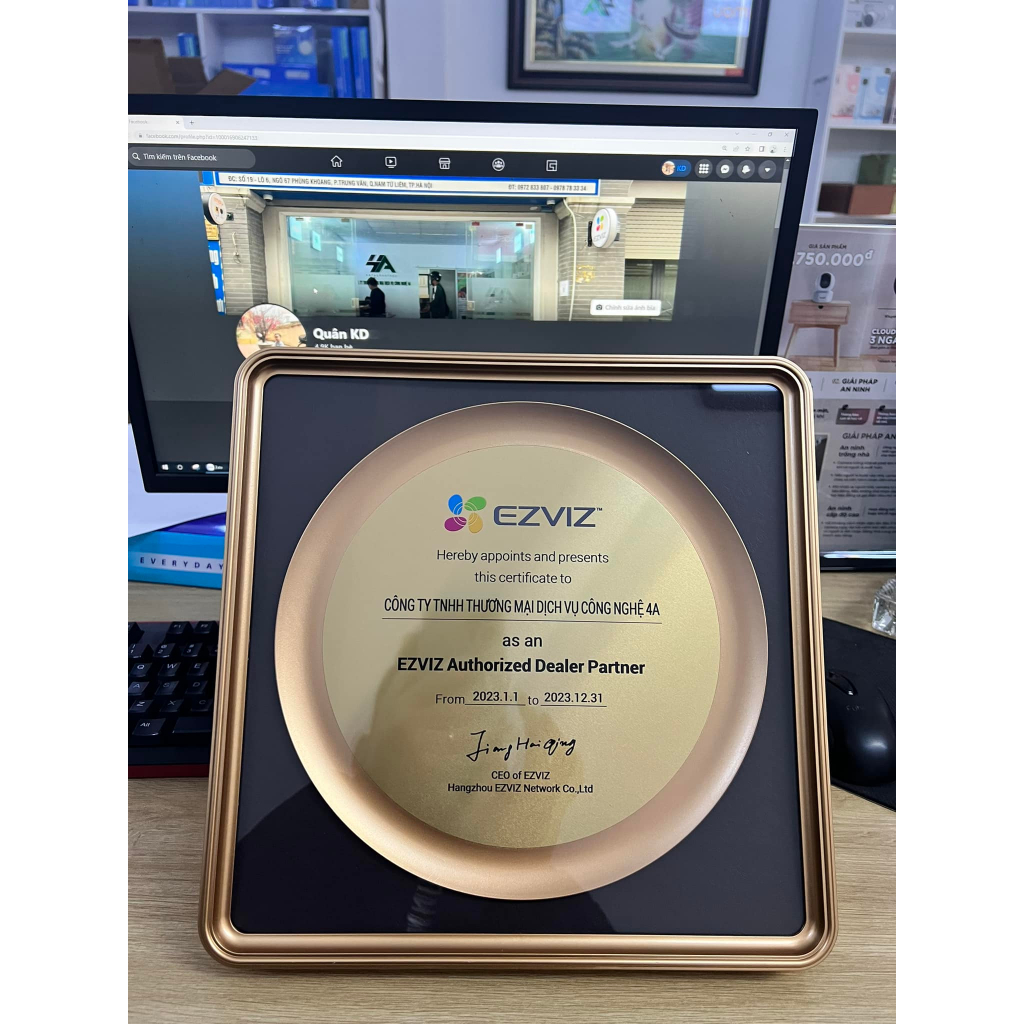 Camera Ezviz wifi thông minh trông trẻ BM1