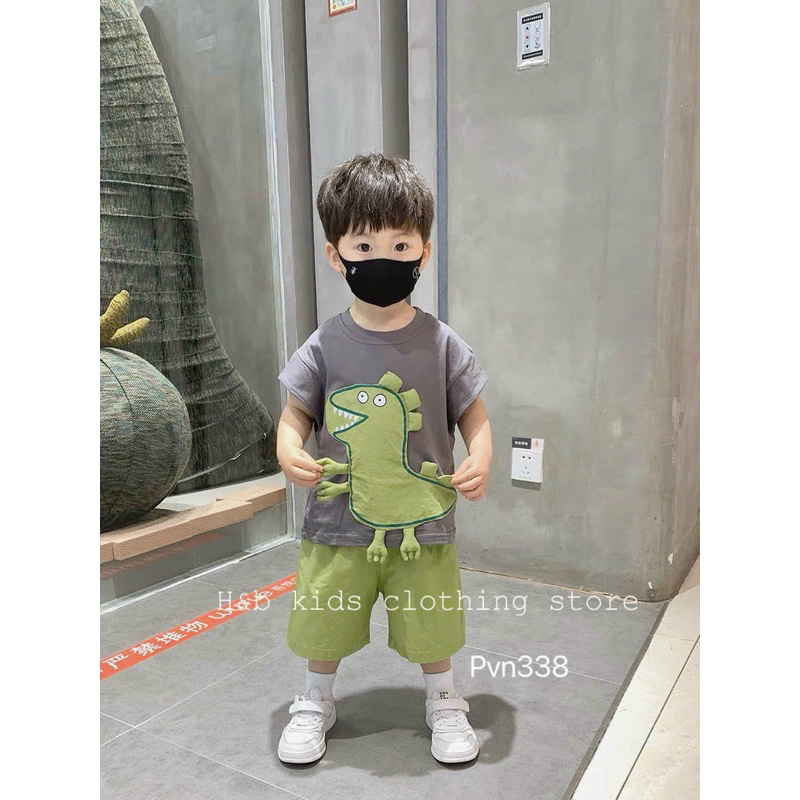 Set bộ khỉng long bé trai 10-25kg