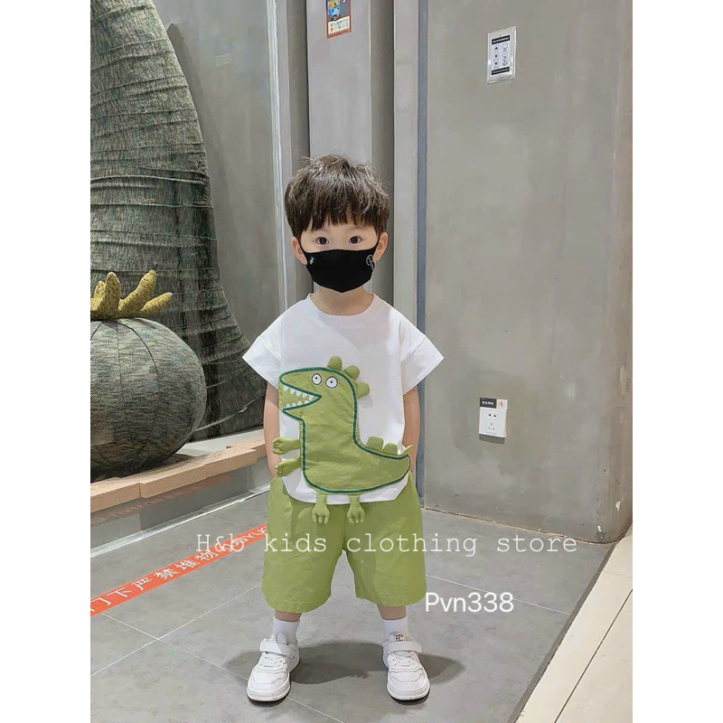 Set bộ khỉng long bé trai 10-25kg