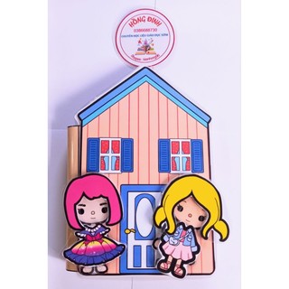 Ngôi nhà Búp Bê giấy của TocaBoca #1