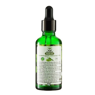 Dầu Neem Oil DOCNEEM Hữu Cơ Phòng Trị Sâu Bệnh Hoa Hồng, Phong Lan, Cây Cảnh, Nguyên Chất Ép Lạnh, Hàng Chính Hãng 100ml