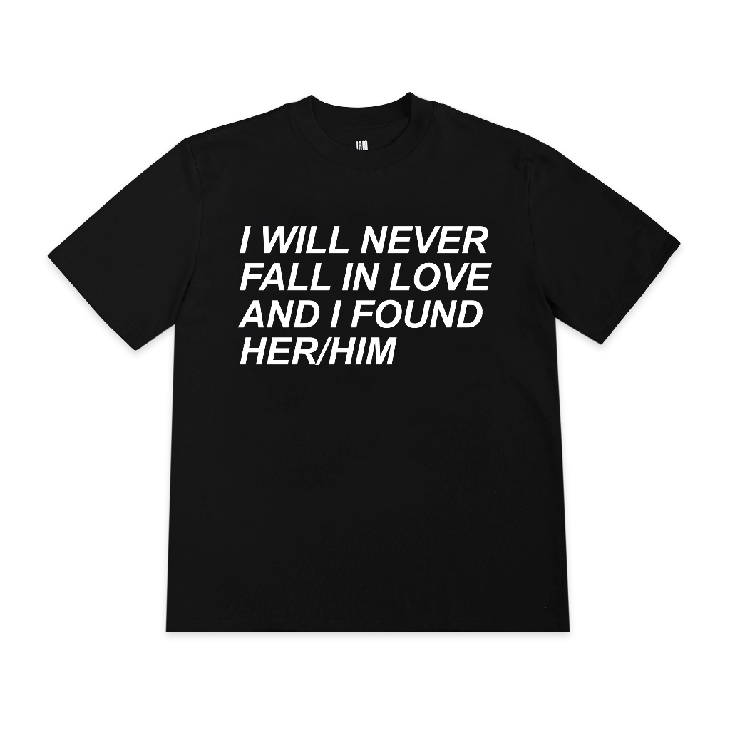 T-SHIRT FALL IN LOVE SAGONIZ, áo thun unisex chất liệu cotton co giãn 2 chiều thấm hút mồ hôi nhanh, trẻ trung năng động